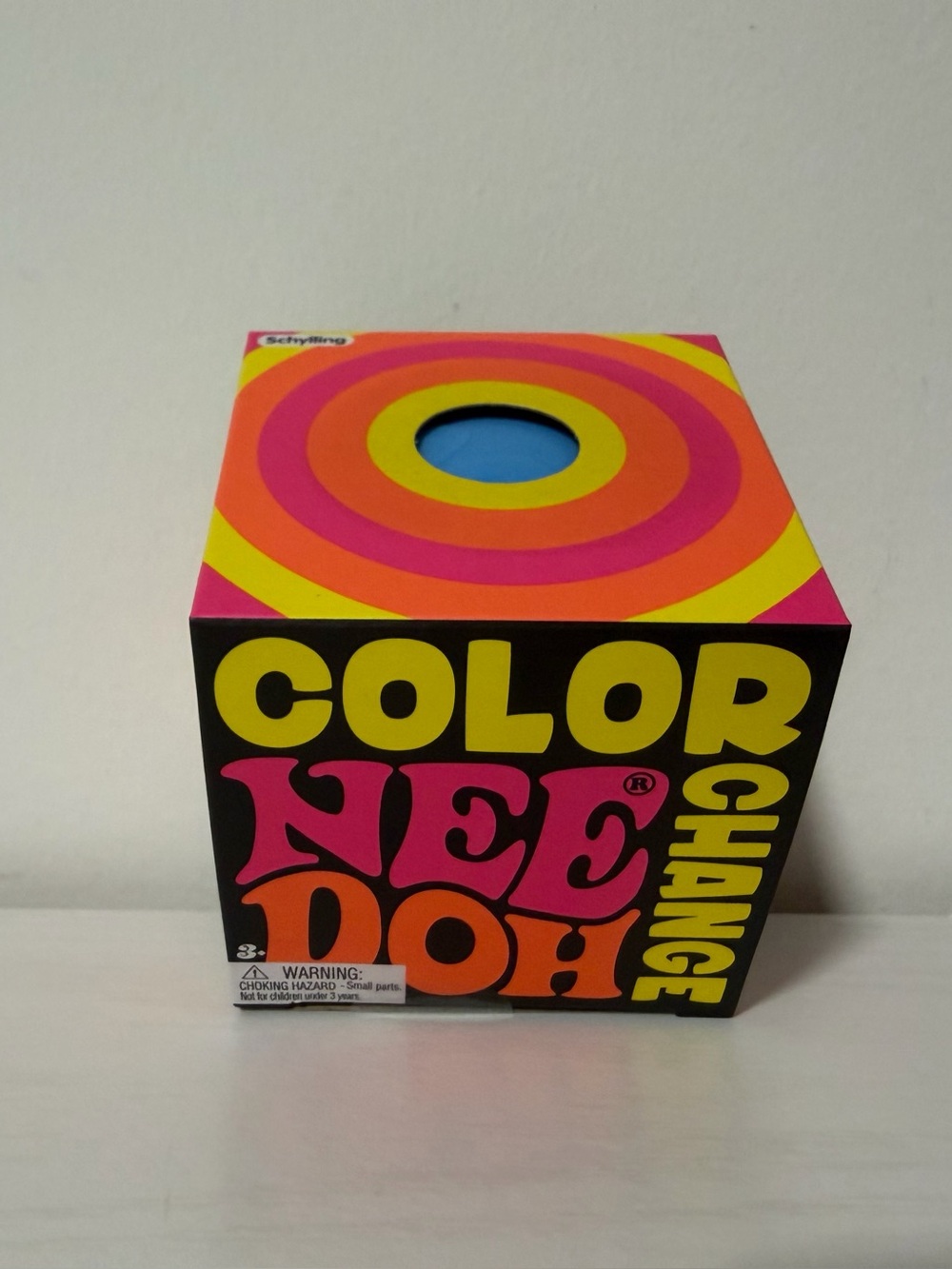 NEW NeeDoh Color Change Blue Stress Ball Fidget Squishy Schylling toy